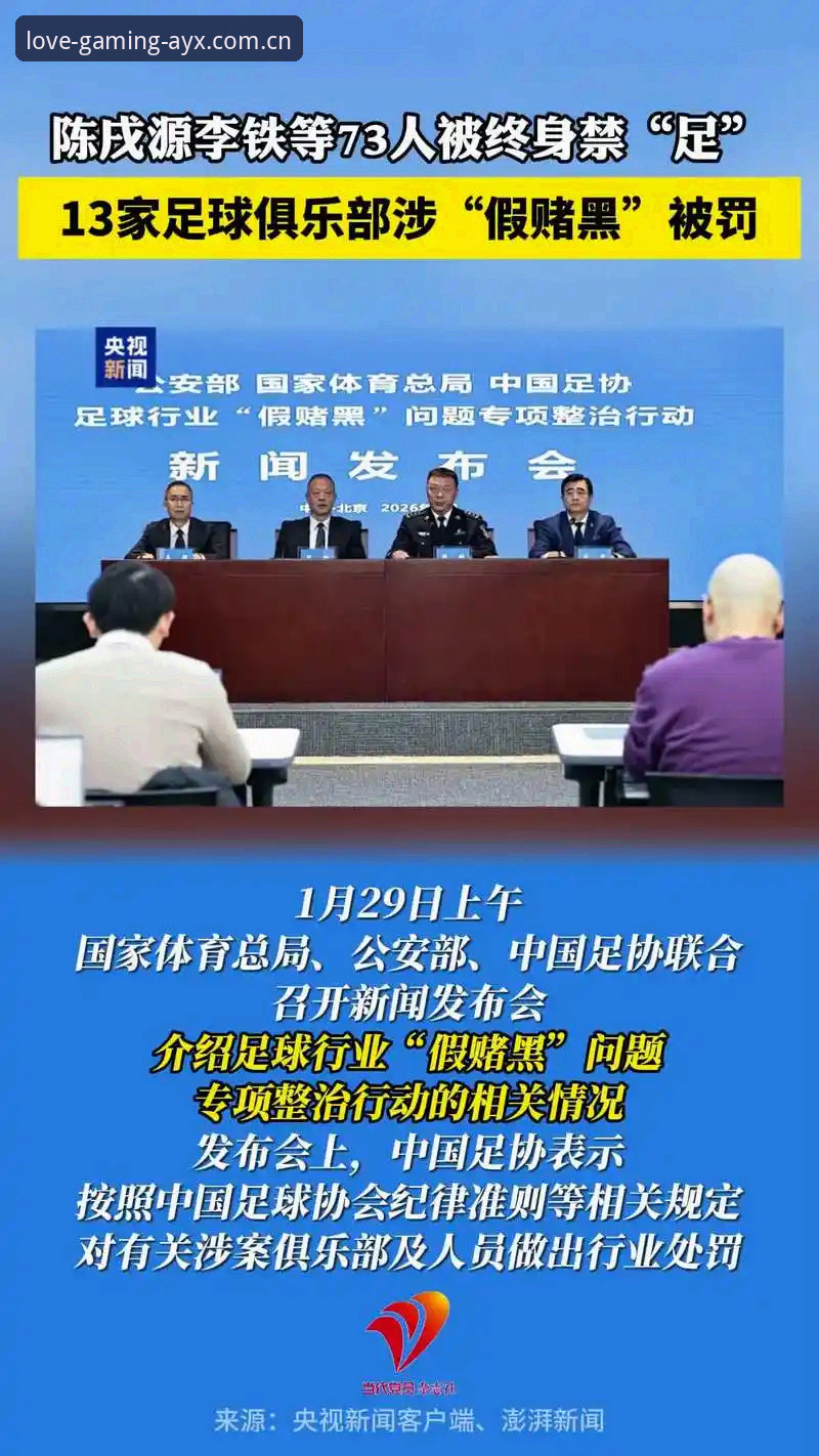 中国足协第三批禁足名单深度分析：17人终身禁足背后的治理逻辑与AYX平台信息梳理价值